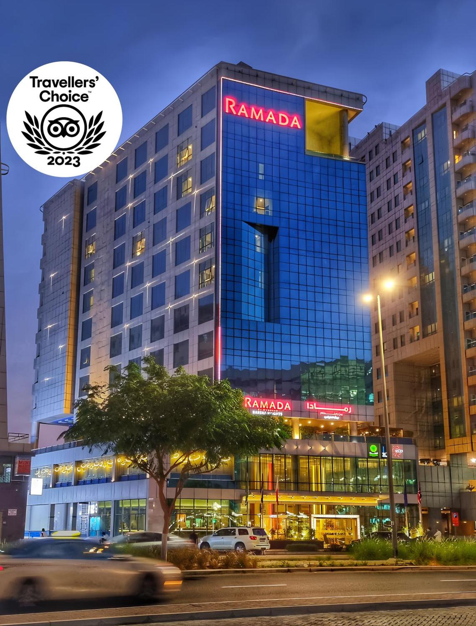 Hotel Ramada By Wyndham Dubai Barsha Heights Exterior foto