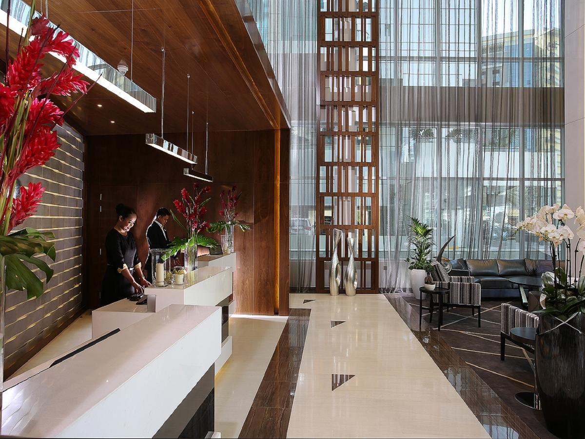 Hotel Ramada By Wyndham Dubai Barsha Heights Exterior foto